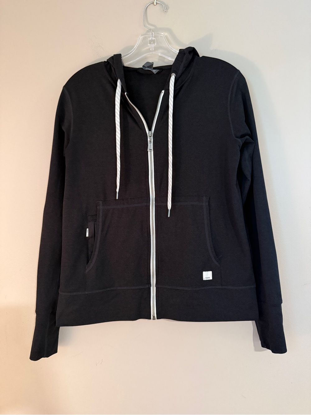 Vuori Halo Performance Hoodie 2.0 Small Black - Picture 4 of 8